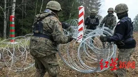 瓦格纳营地曝光后，波兰在与白俄边境加强防御